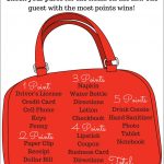 Bridal Shower What's In Your Purse Game (Plus A Free Printable) | A   Free Printable Bridal Shower Games What&#039;s In Your Purse
