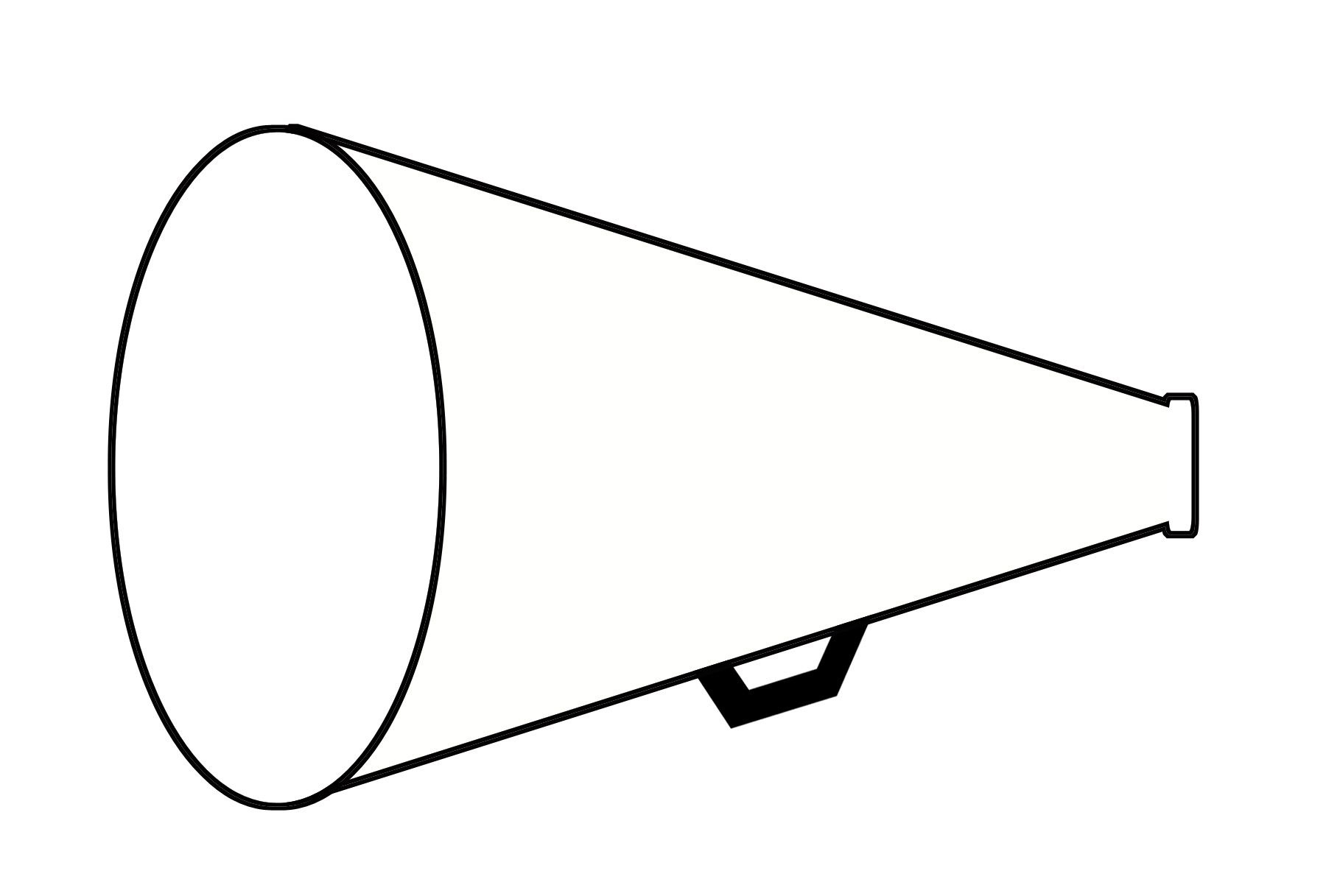 Return to Free Printable Megaphone Template. 