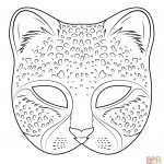 Cheetah Mask | Super Coloring | Crafts | Mask Template, Tiger Mask   Free Printable Lion Mask