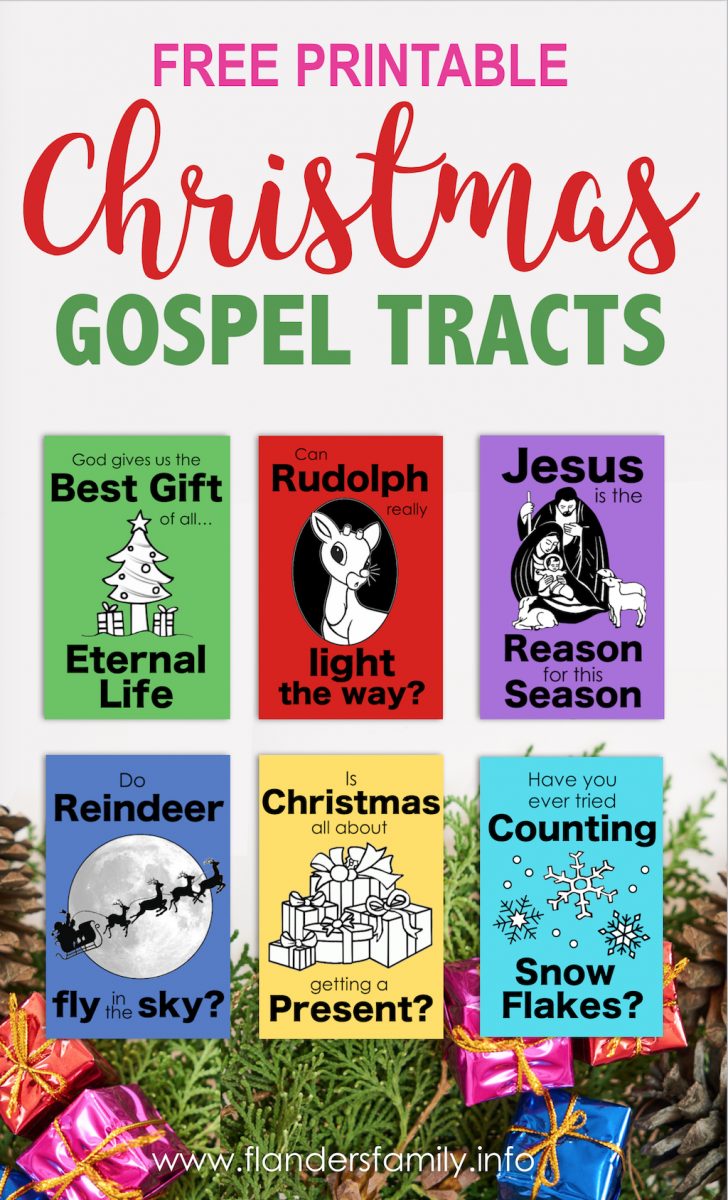 Free Printable Gospel Tracts For Children