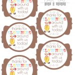 Circus Party Favor Tags   Party Like A Cherry   Party Favor Tags Free Printable