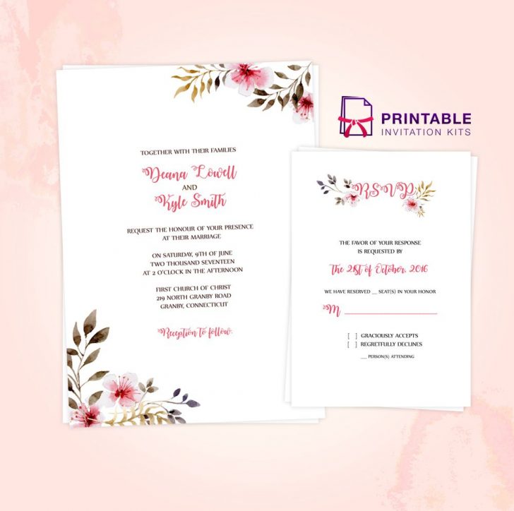 Free Printable Rsvp