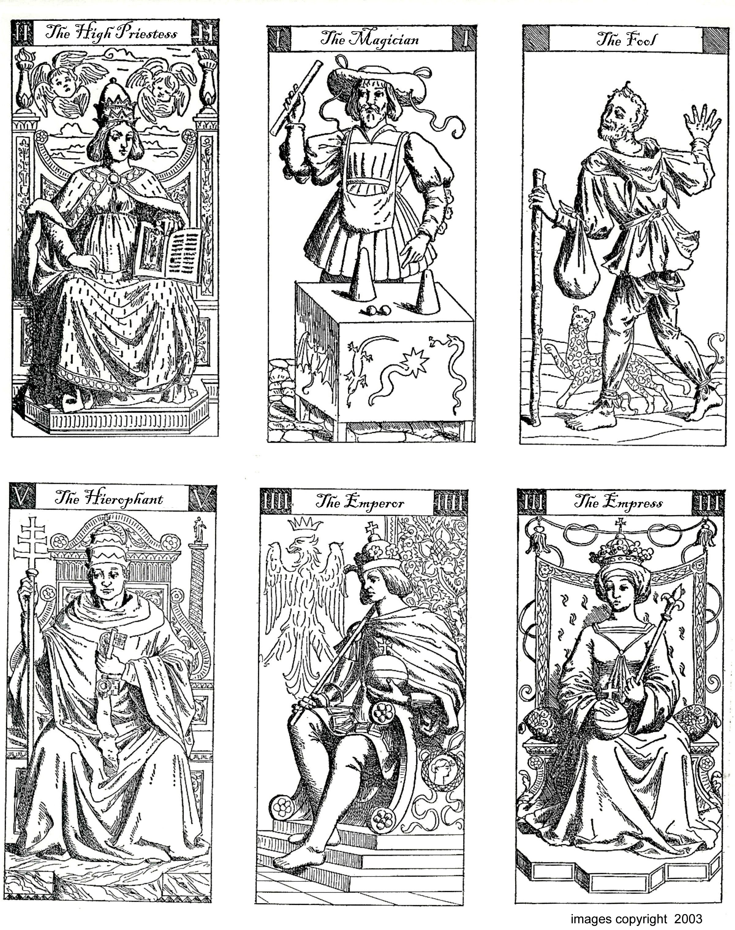 Color Your Own Tarot | Mythology And Old World Printables | Free - Free Printable Tarot Cards