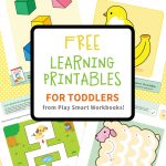 Colorful & Fun Free Printables For Toddlers To Learn From   Toddler Learning Activities Printable Free