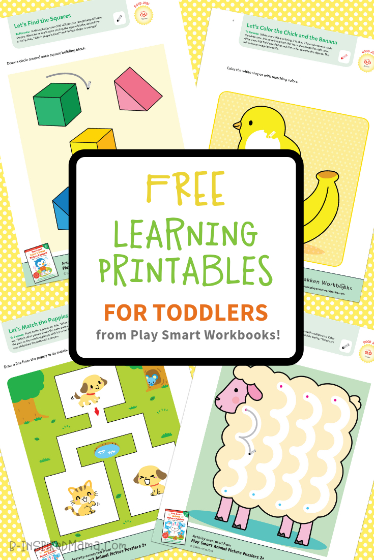 Toddler Learning Activities Printable Free (89+ Images In Collection