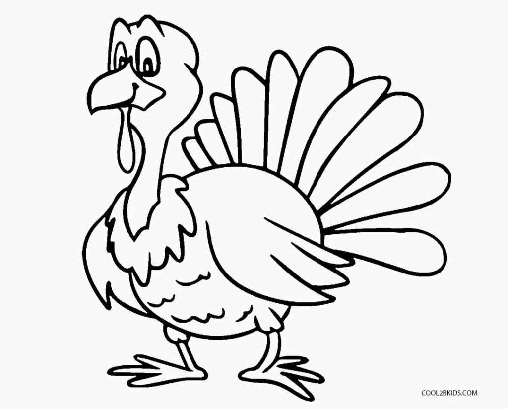 Coloring Book World ~ Free Turkey Coloring Pages Printable For Kids - Free Printable Turkey