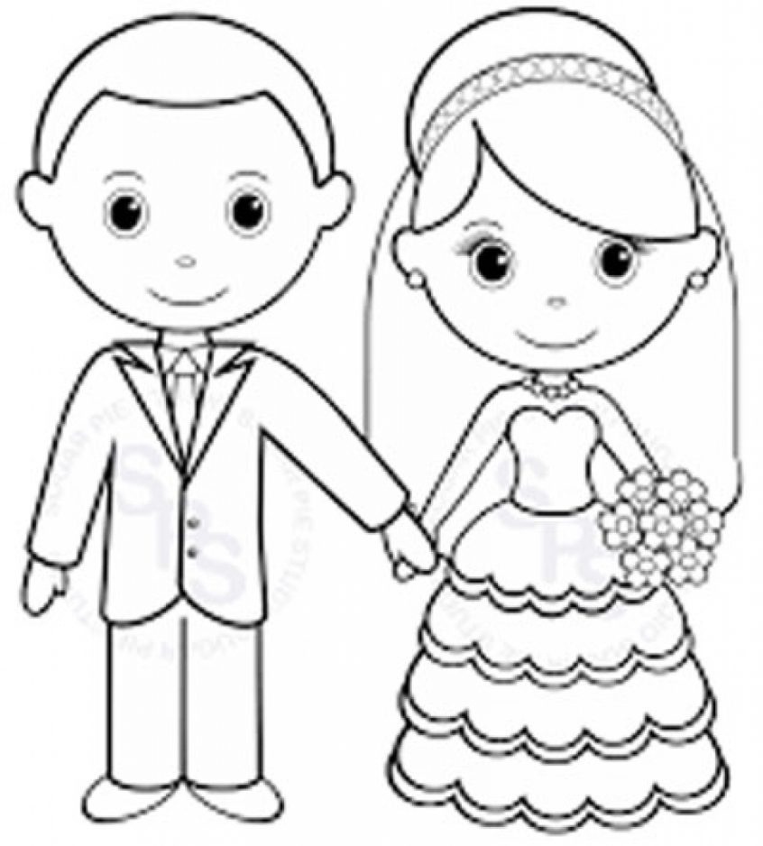 Coloring Book World ~ Personalized Colorings Fantastic Wedding Pages - Wedding Coloring Book Free Printable