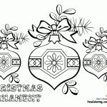 Coloring Christmas Tree Ornament At Yescoloring | Felt Crafts   Free Printable Christmas Tree Ornaments To Color