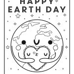 Coloring Ideas : Earth Day Printable Coloring Pages Amazing Free   Free Printable Earth Pictures