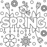 Coloring Page ~ Free Printable Spring Coloringges For Kidskids And   Free Printable Spring Pictures To Color