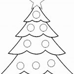 Coloring Pages Christmas Holly Best Free Printable Christmas Tree   Free Printable Christmas Tree Images