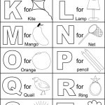 Coloring Pages Ideas: Free Number Coloring Sheets Printable Alphabet   Free Printable Preschool Alphabet Coloring Pages