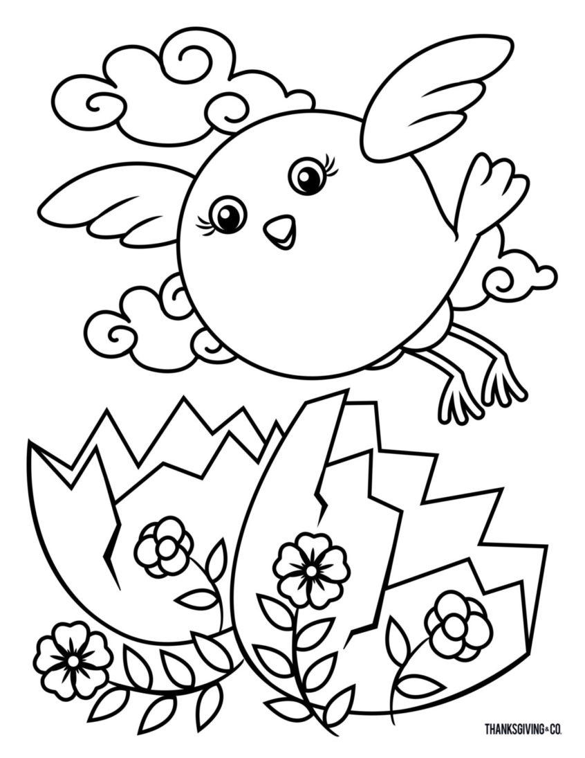 Coloring Pages Ideas: Free Printable Easter Coloring Pages Your Kids - Easter Color Pages Free Printable