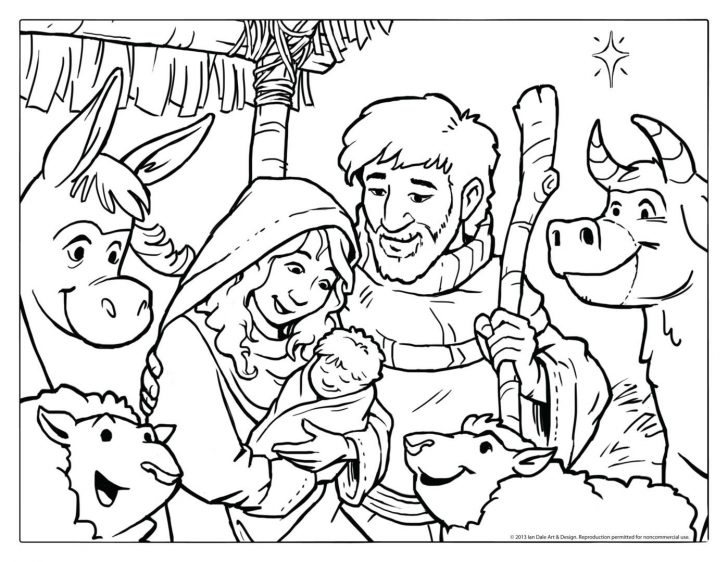 Free Printable Nativity Scene Pictures