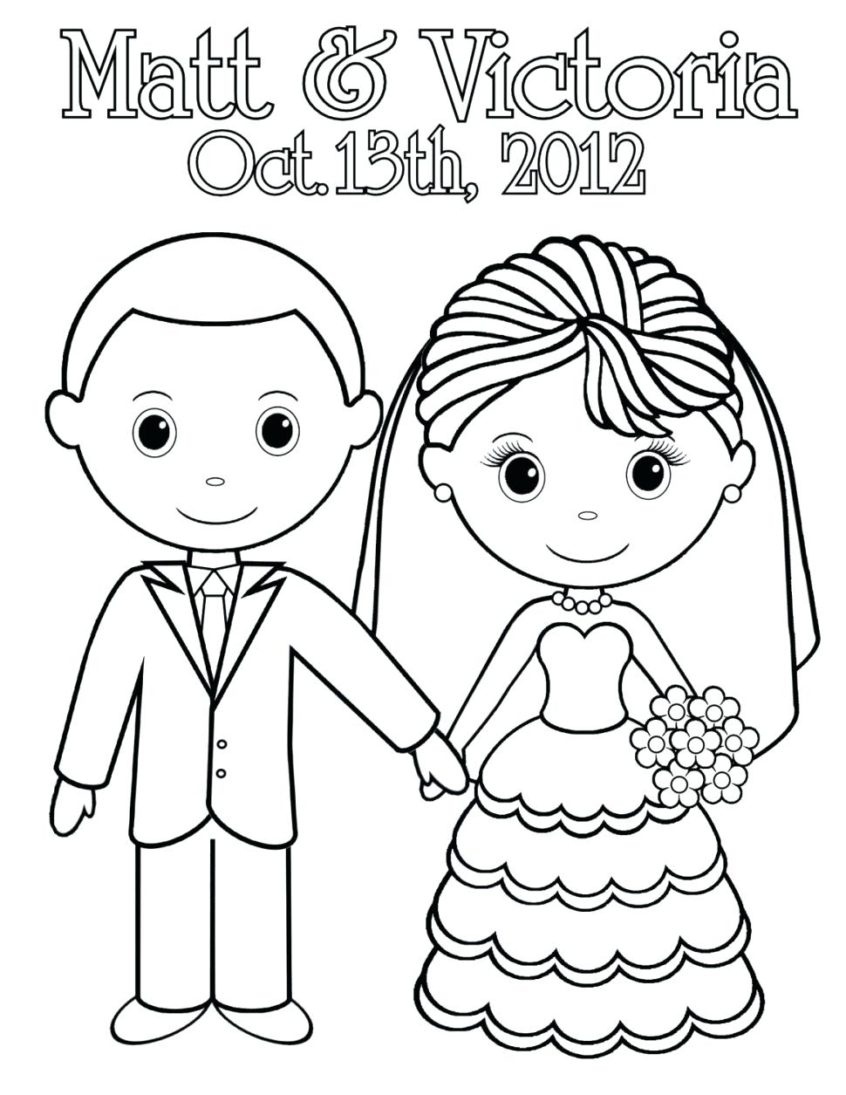 Coloring Pages Ideas: Printable Wedding Coloring Pages Fabulous Book - Wedding Coloring Book Free Printable