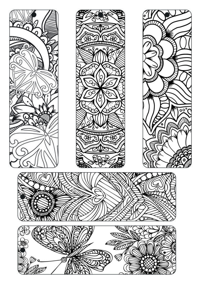 Colorista Sampler 03 | I Wanna Color. | Free Adult Coloring Pages - Free Printable Bookmarks To Color