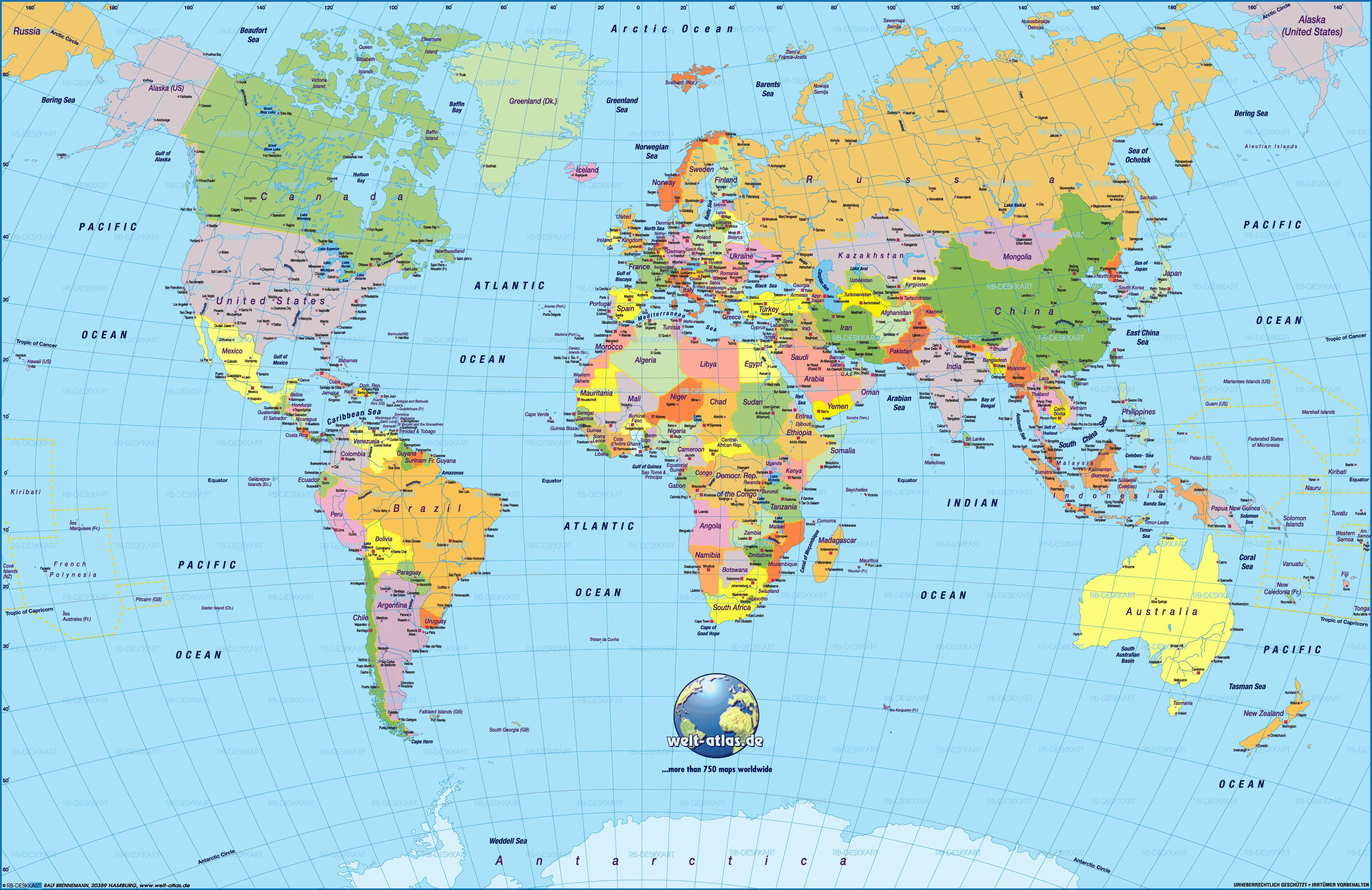 world tourist map pdf