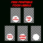 Coolest Car Birthday Ideas   My Practical Birthday Guide In 2019   Free Printable Cars Food Labels