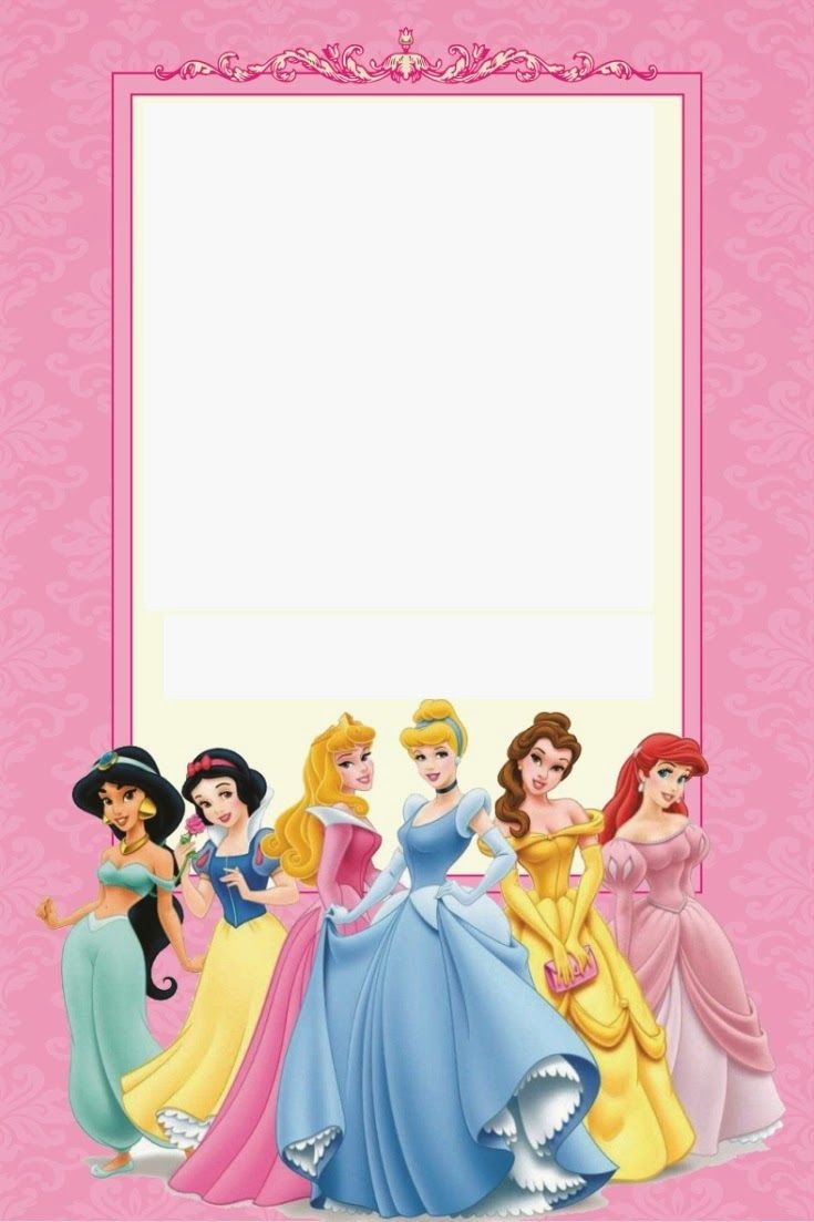 Disney Princess Party: Free Printable Mini Kit. | Free Printables - Free Printable Disney Invitations