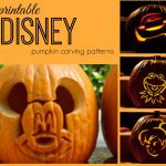 Disney Pumpkin Carving Patterns   Frugal Fanatic   Free Printable Lightning Mcqueen Pumpkin Stencil