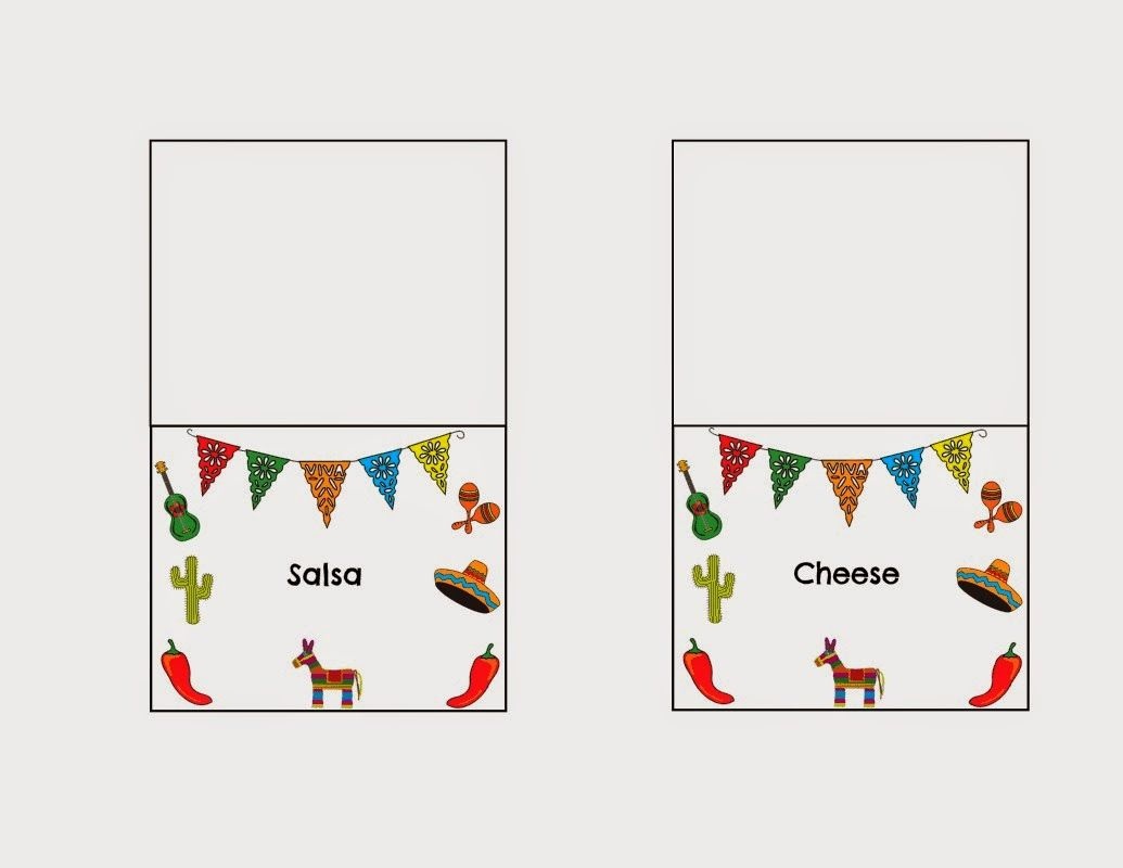 Free Printable Taco Bar Signs Free Printable