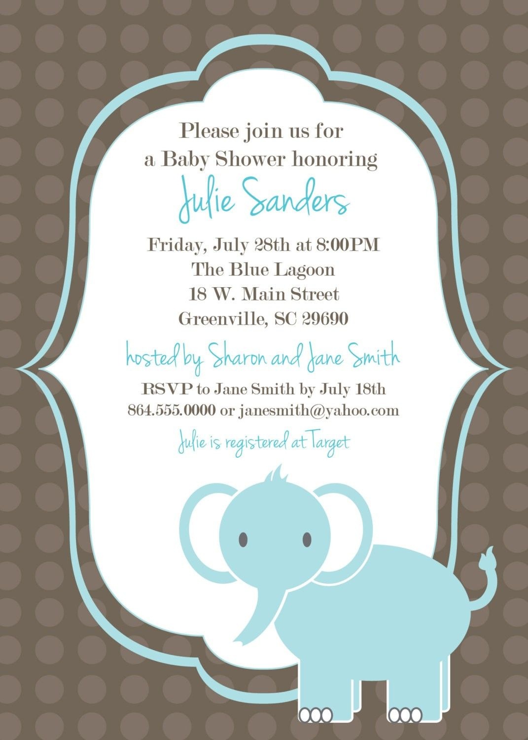 Create Your Own Baby Shower Invitations Free Printable Free Printable