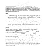 Download Texas Last Will And Testament Form | Pdf | Rtf | Word   Free Printable Last Will And Testament Blank Forms
