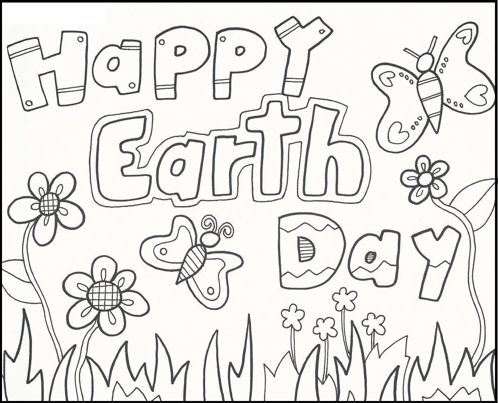 Earth Day Coloring Book At Kids Coloring Free Printable Coloring - Earth Coloring Pages Free Printable