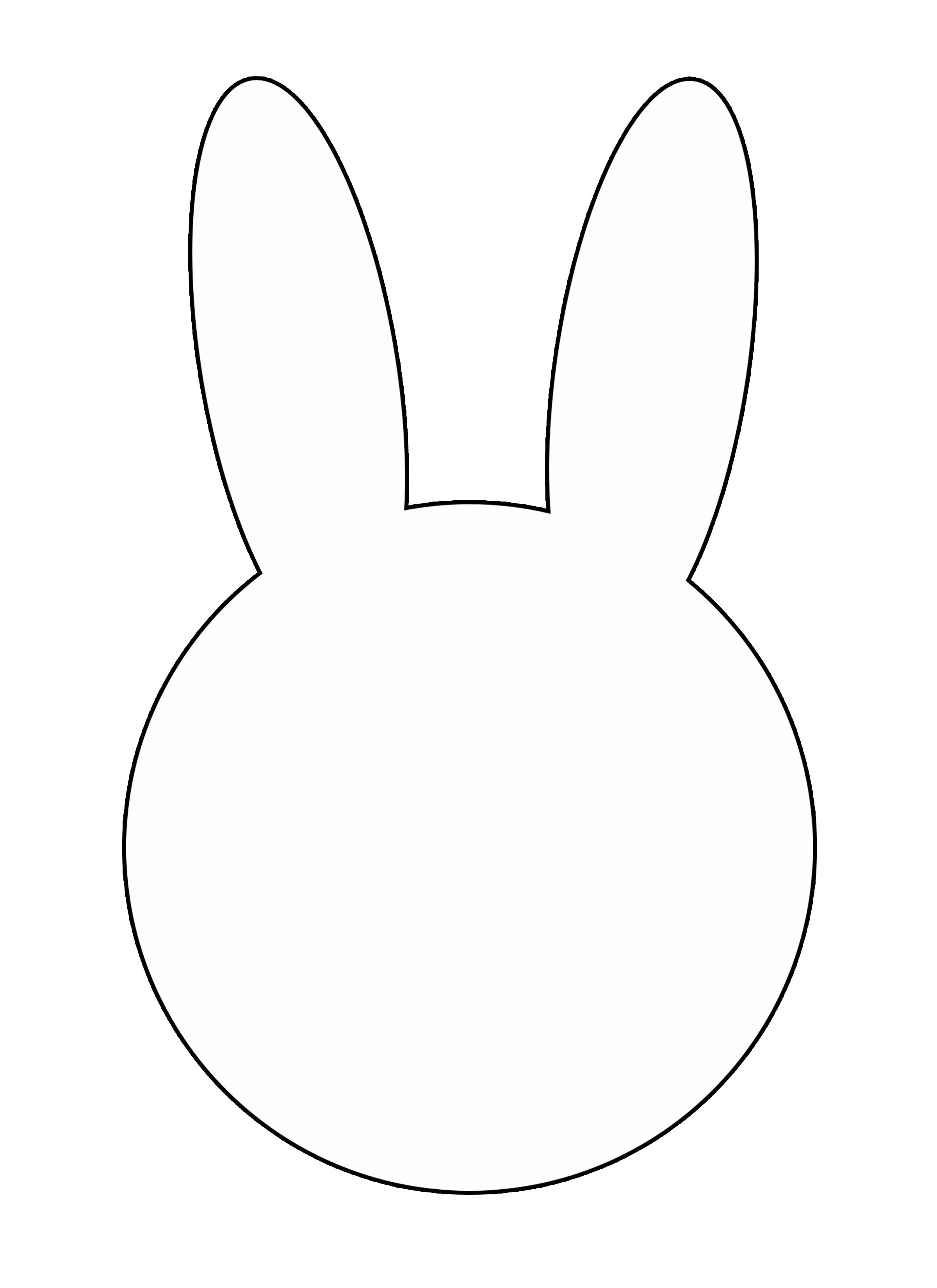 Free Easter Bunny Templates Printables Hd Easter Images Free