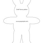 Easter Bunny Templates Free – Hd Easter Images   Free Printable Bunny Templates