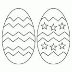 Easter Egg Coloring Sheets Free Printable – Happy Easter   Free Printable Easter Drawings