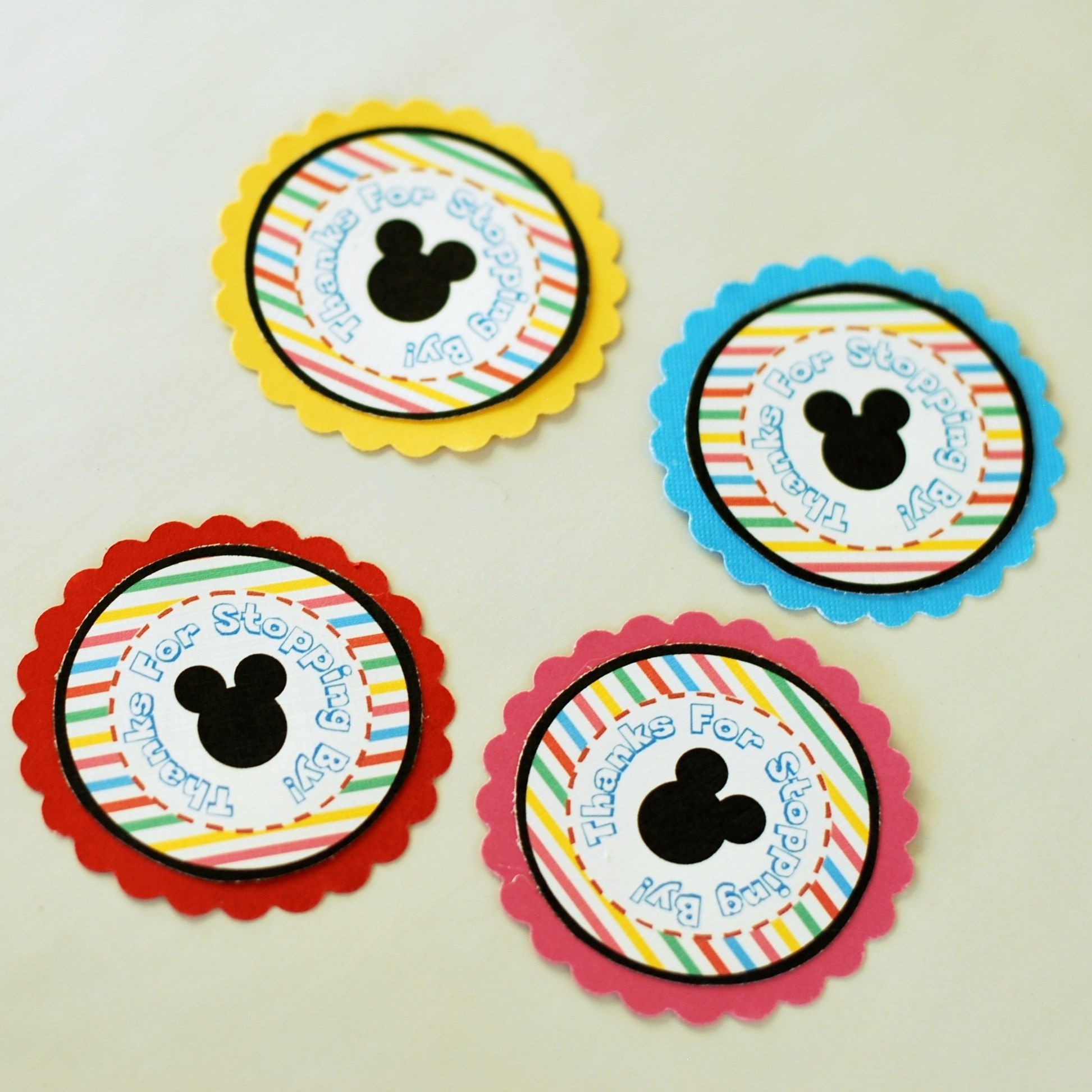 Easy Favor Ideas + Mickey &amp;amp; Minnie Favor Printables | Disney Make - Free Printable Mickey Mouse Favor Tags