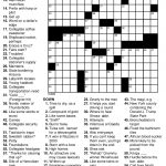 Easy Printable Crossword Puzzles | Crosswords Puzzles | Printable   Free Easy Printable Crossword Puzzles For Adults