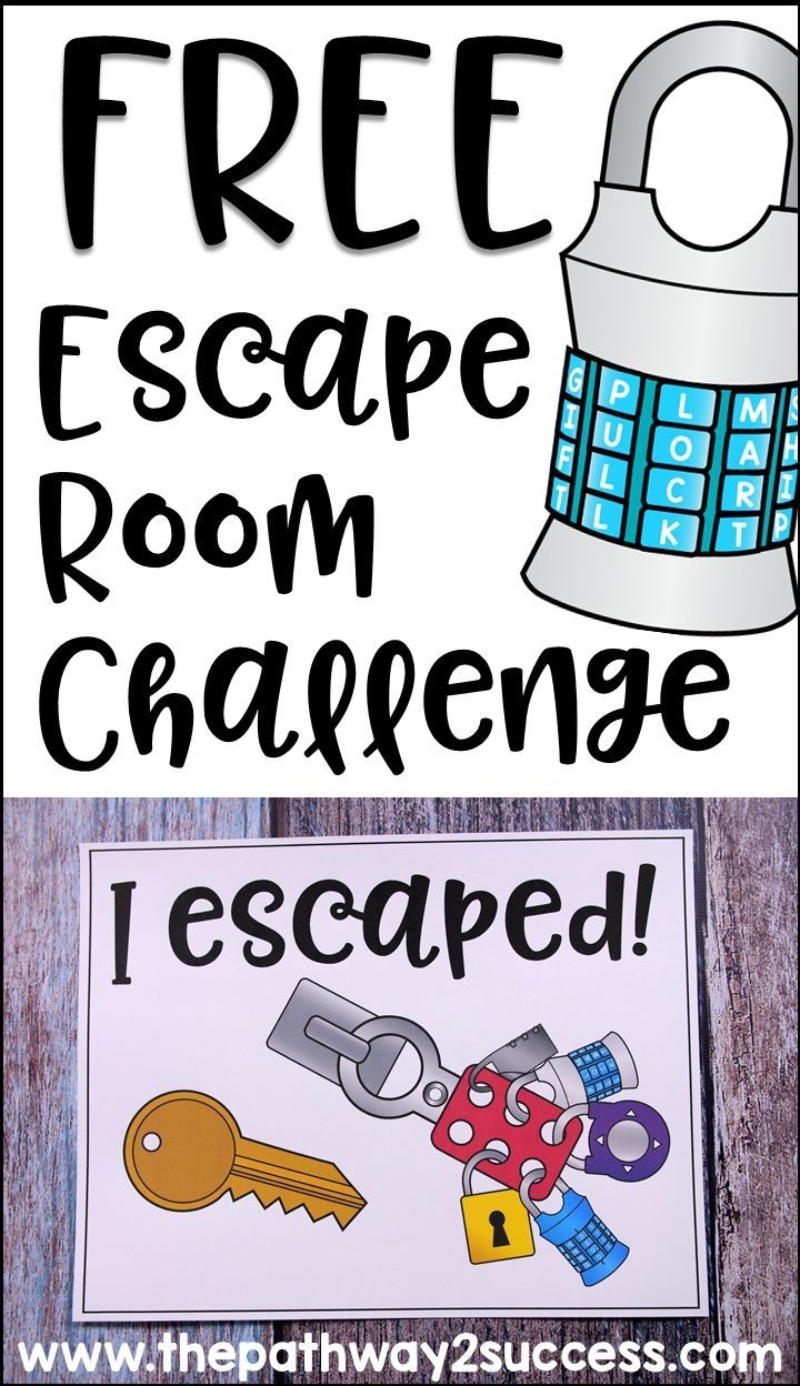 Free Printable Escape Room Game Free Printable