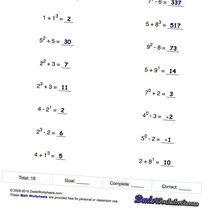 Free Printable Mixed Addition And Subtraction Worksheets