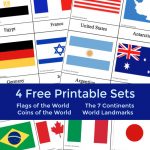 Fantastic Country Flags Of The World With 4 Free Printables | The   Free Printable Flags From Around The World