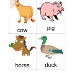 Farm Flash Cards (Set Of 16) Worksheet   Free Esl Printable   Free Printable Farm Animal Flash Cards