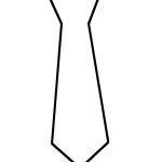 Fathers Day Tie Coloring Pages   Free Large Images | Teaching Ideas   Free Printable Tie Template