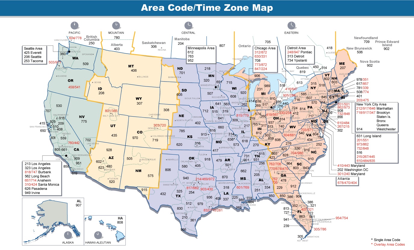 File:area Codes &amp; Time Zones Us - Wikimedia Commons - Free Printable Us Timezone Map With State Names