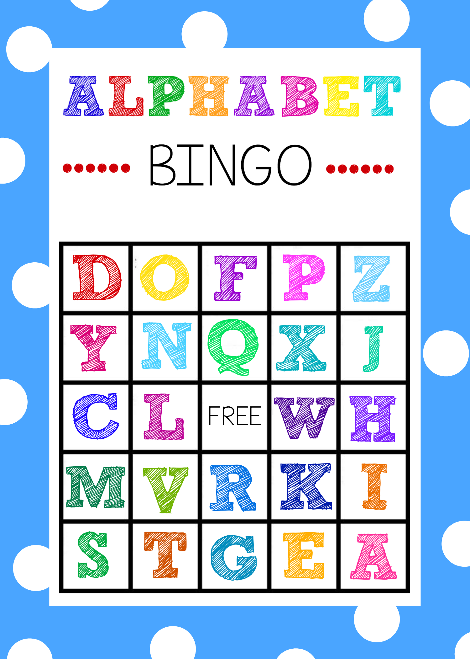Free Alphabet Bingo Boards. Such A Fun Abc Game For Kids! | Abc - Free Printable Alphabet Games