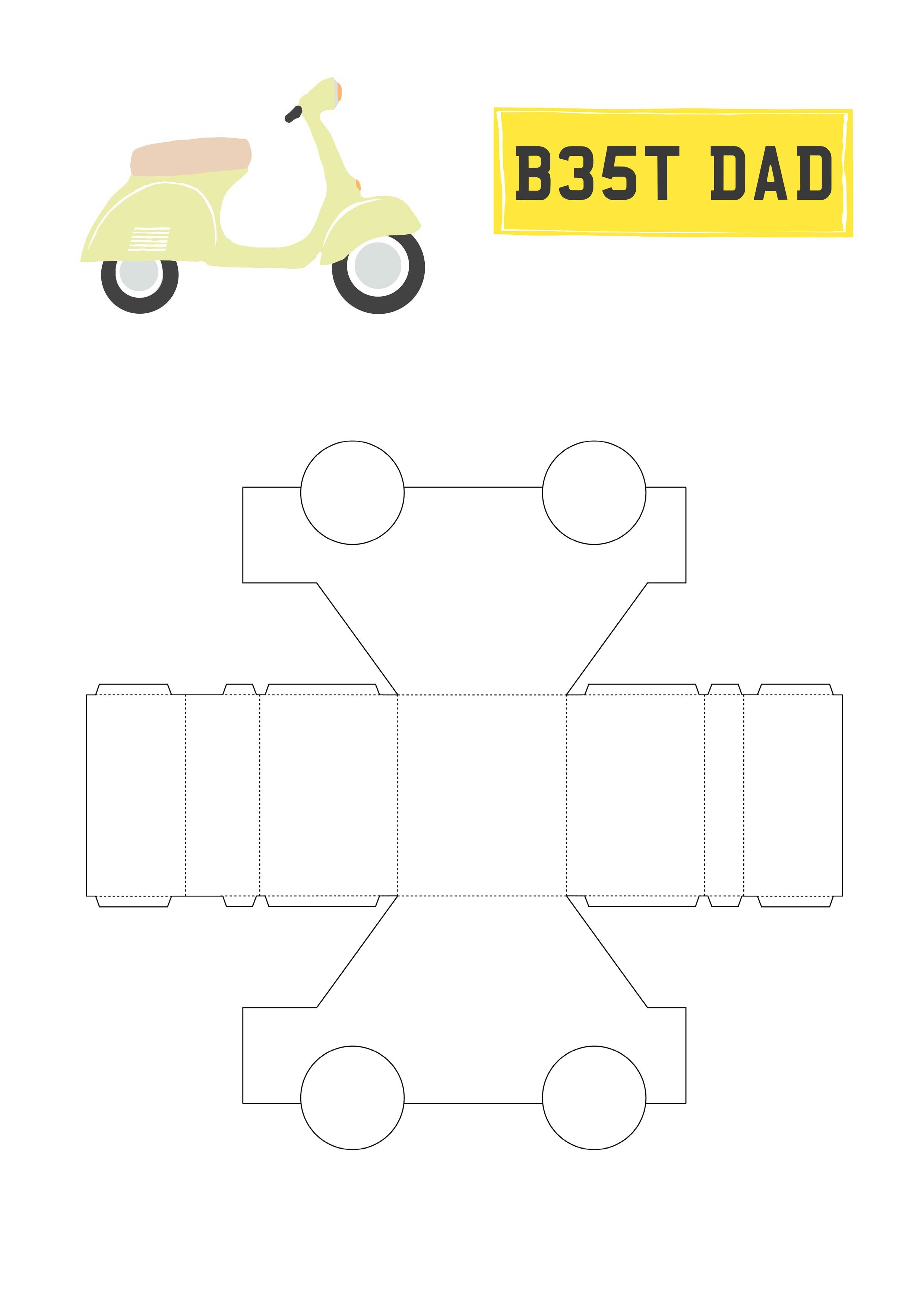 Free Car Printable Collection From Papercraft Inspirations 178 - Free Printable Car Template