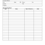 Free Client Contact Sheet | Sales Follow Up Template | Cars   Free Printable Forms For Organizing