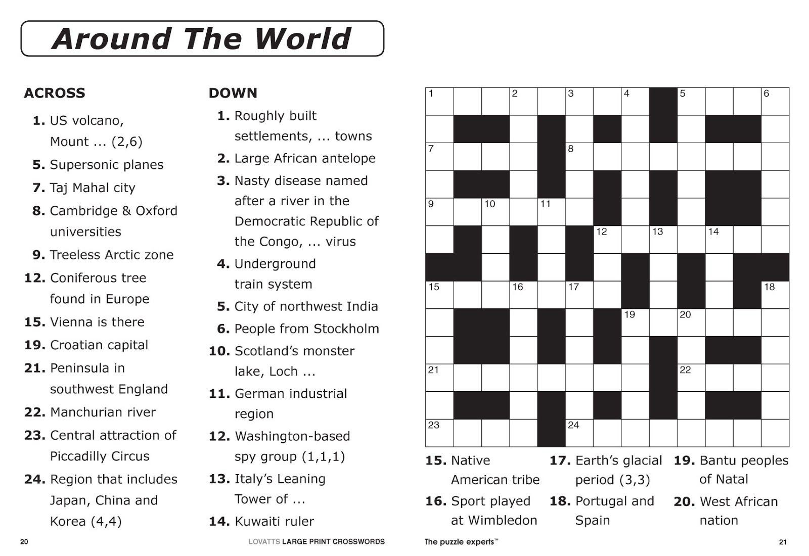 Free Daily Printable Crossword Puzzles Easy - Loveandrespect - Free Daily Printable Crossword Puzzles