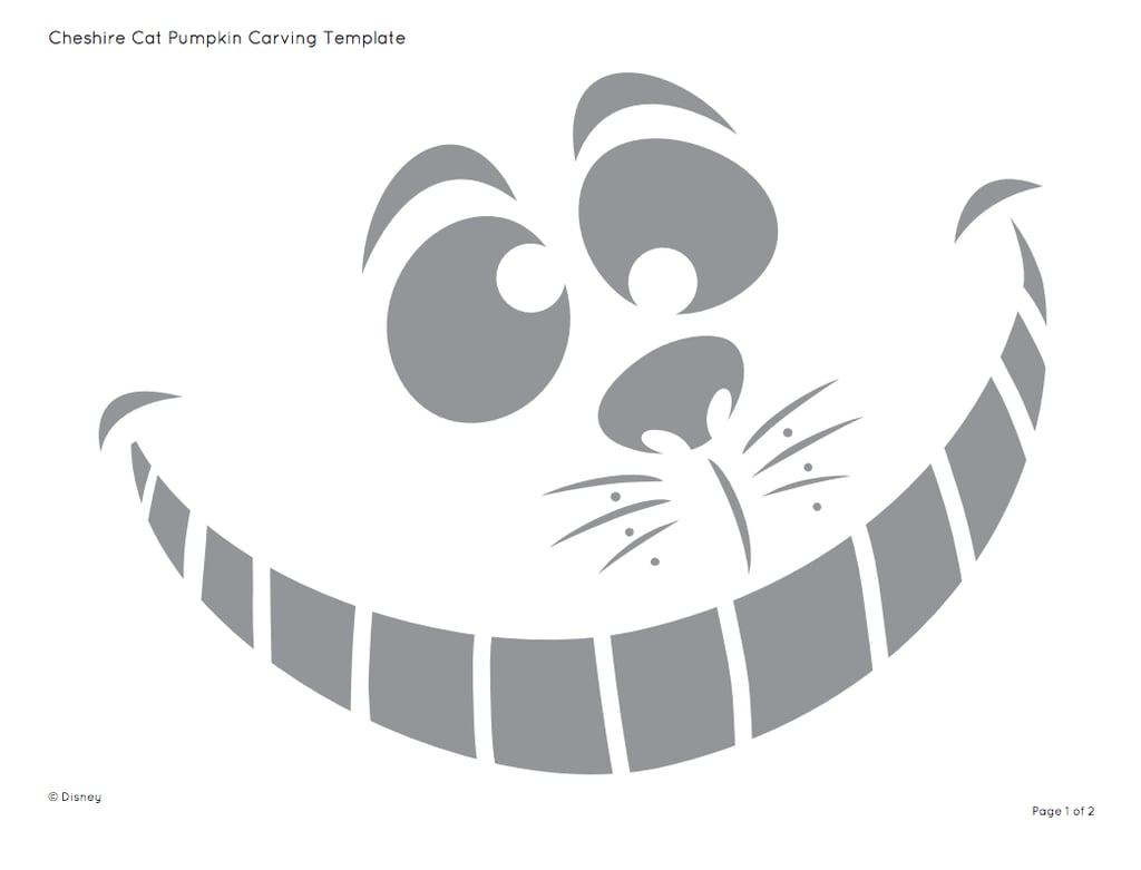 Free Disney Pumpkin Stencils | Popsugar Smart Living - Free Printable Lightning Mcqueen Pumpkin Stencil