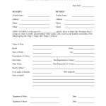 Free Dog Or Puppy Bill Of Sale Form | Pdf | Docx   Free Printable Puppy Sales Contract