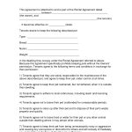 Free Easy Lease Agreement To Print | Free Printable Lease Agreement   Free Printable Rental Agreement