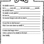 Free Father's Day Printable From The Creative Homemaker | Father's   Free Printable Dad Questionnaire