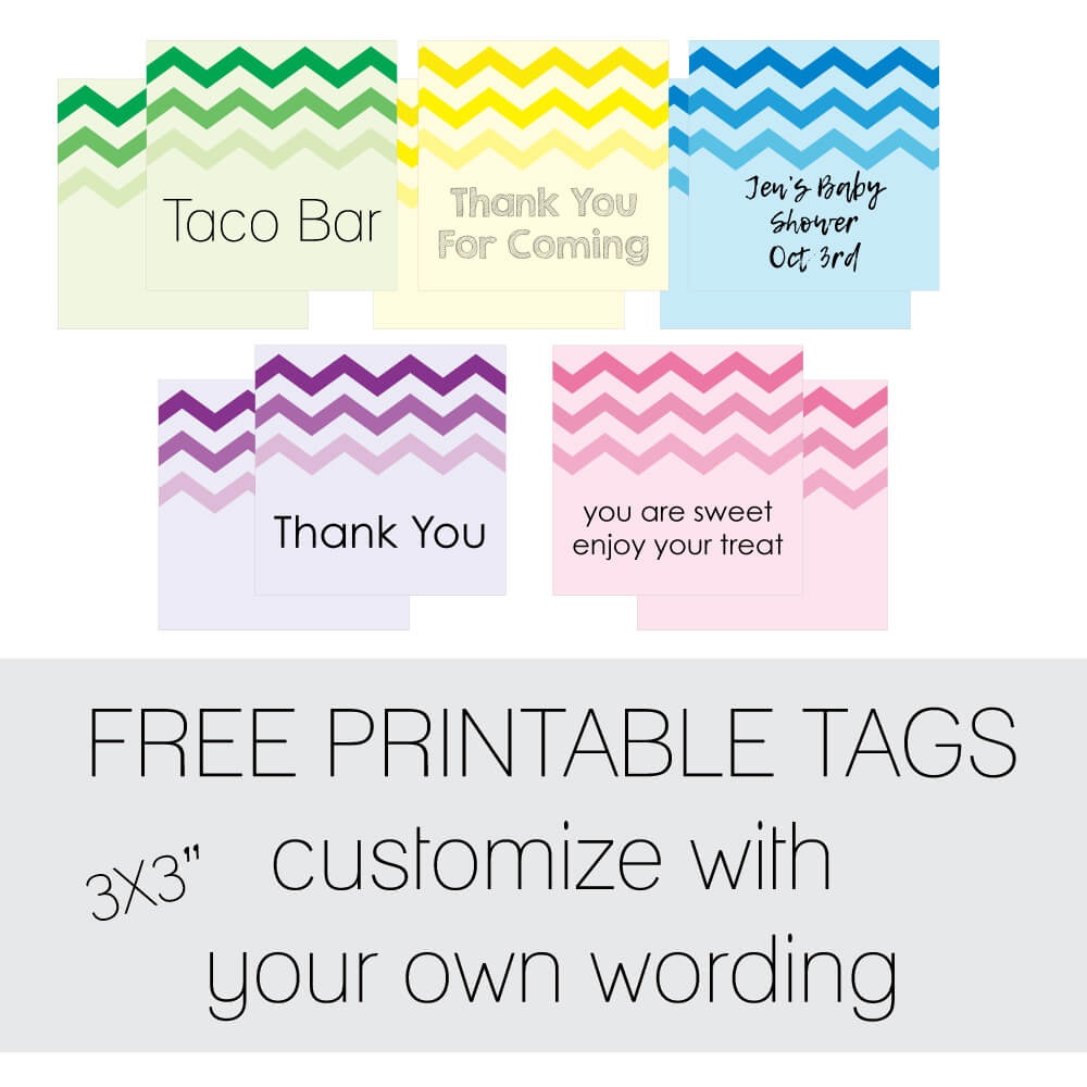 Free Favor Tags For Parties | Cutestbabyshowers - Free Printable Thank You Tags For Birthday Favors