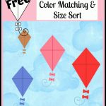 Free File Folder Game For Preschoolers: Kites!   The Measured Mom   Free Printable File Folders For Preschoolers