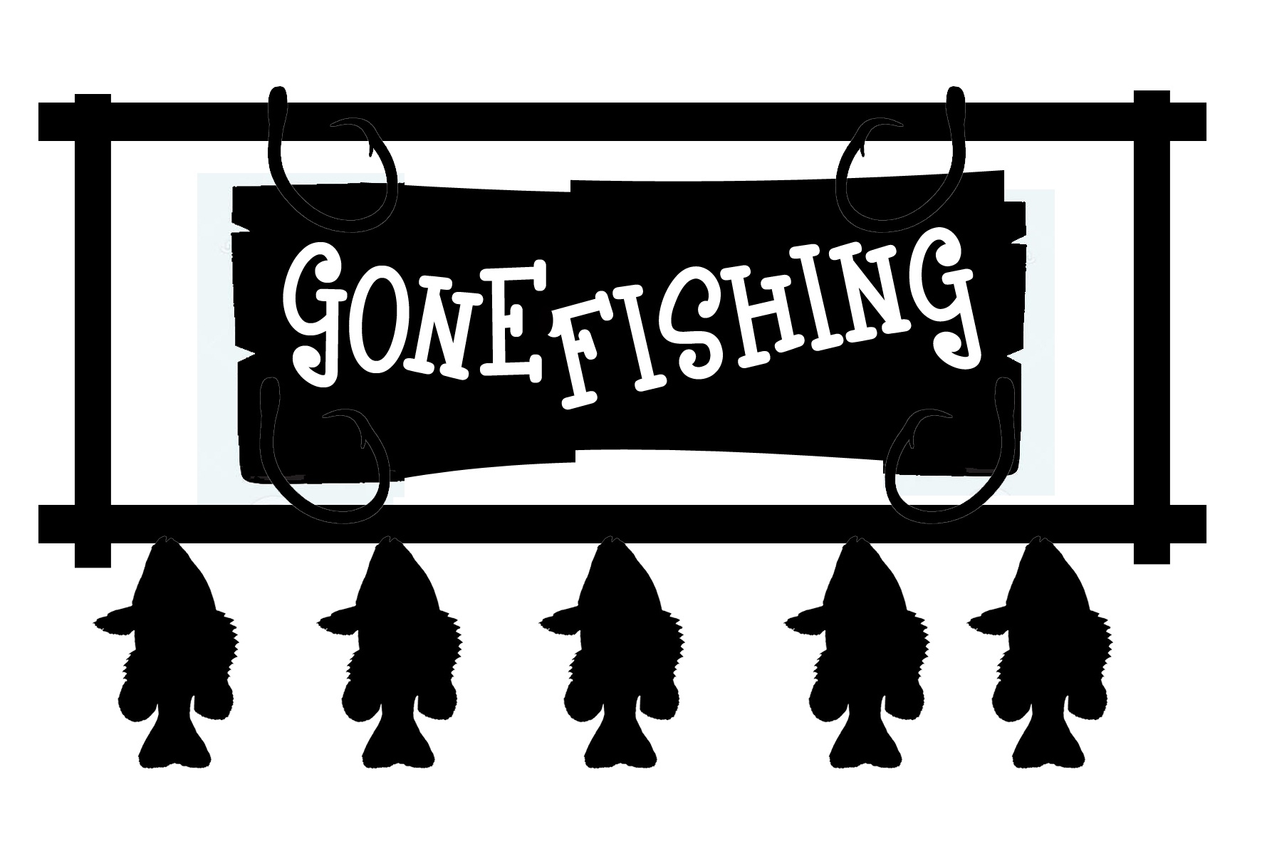 Free Gone Fishing Cliparts, Download Free Clip Art, Free Clip Art On - Free Printable Gone Fishing Sign